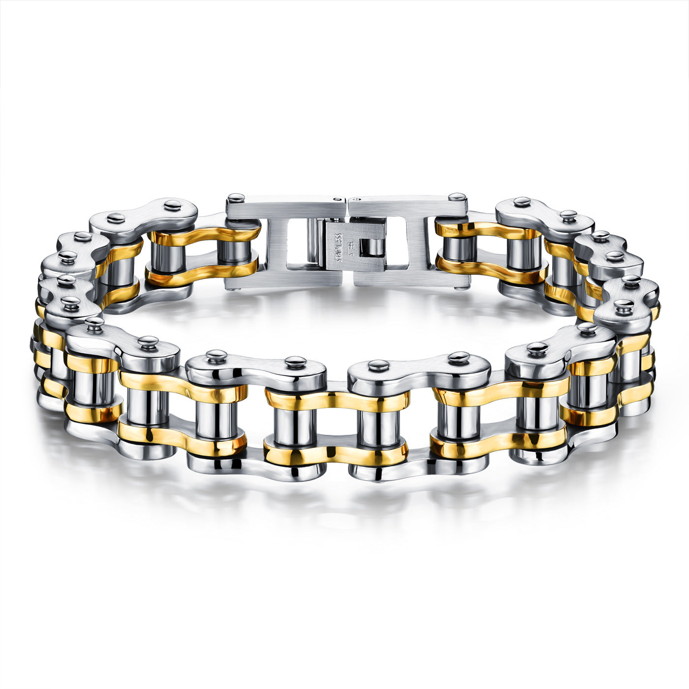 Wholesale Bicycle Chain Stainless Steel Bracelet